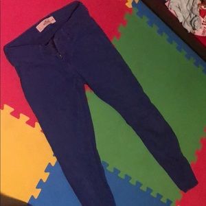 Hollister Blue Jeggings Size 3